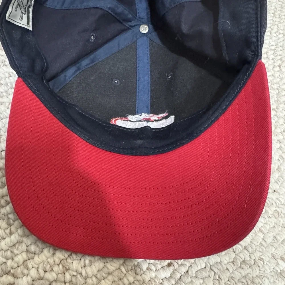 US Open Tennis Hat Cap Strap Back One Size USTA Mens 2009 Flame Ball Sports